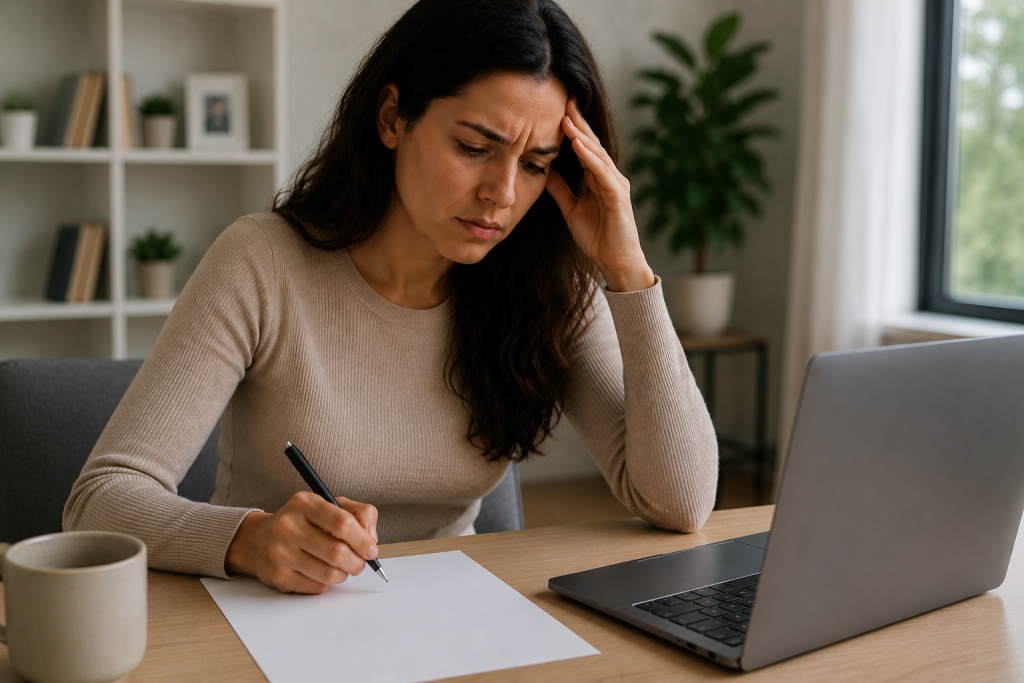 Neurologist evaluating cognitive and memory symptoms after a car accident