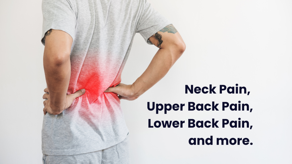 Person holding lower back in pain after car accident, highlighting back pain after a car accident